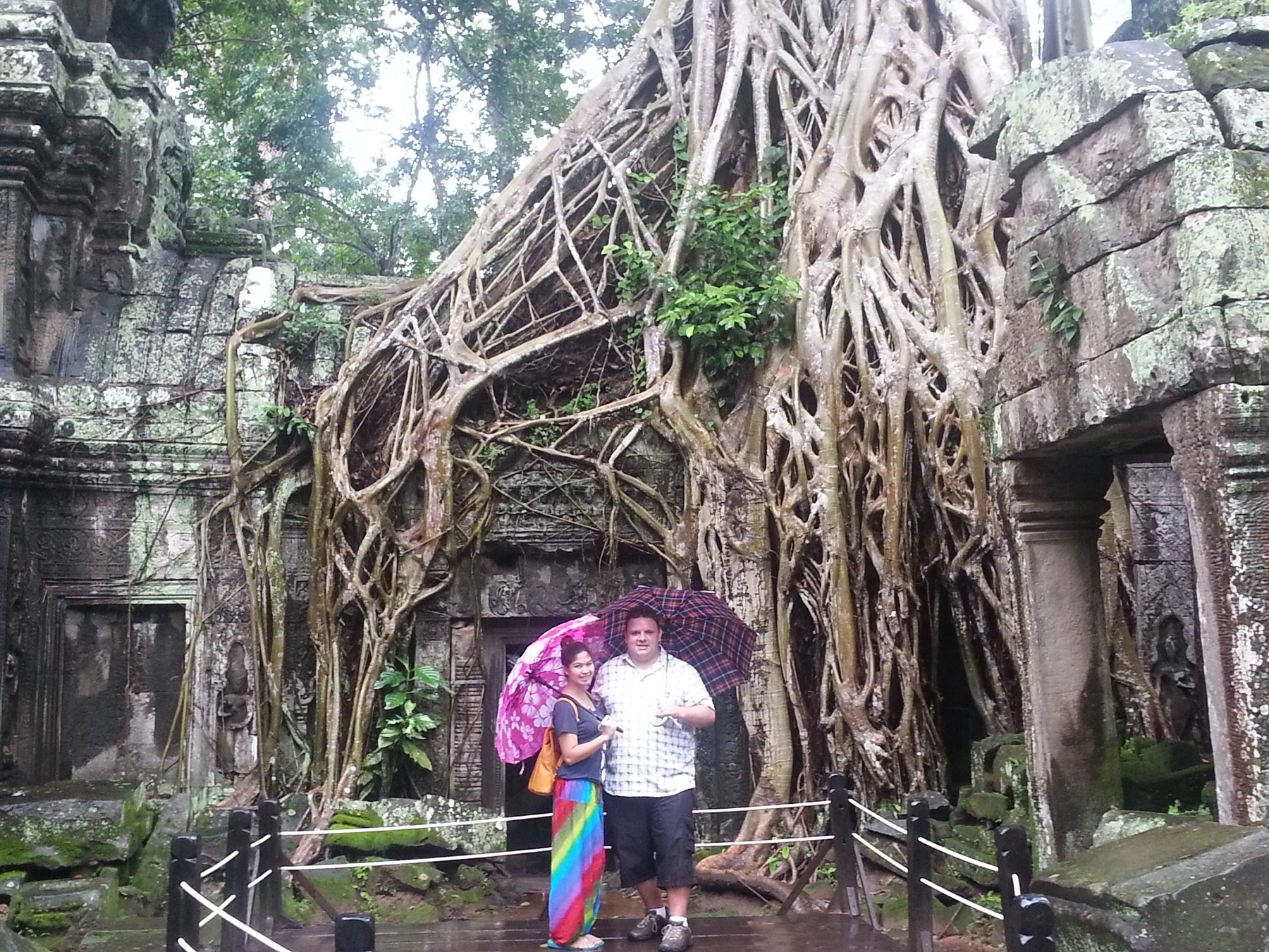 Aiza And Justin Angkor Wat Siem Reap