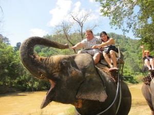Justin And Aiza Chiang Mai Elephant